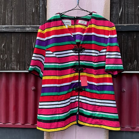 COLORFUL CHINA PULLOVER SHIRT [S-7327]