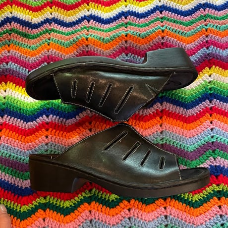LEATHER SANDAL 25.0cm [S-3434]
