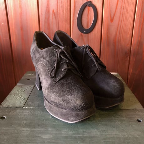 SUEDE BOOTIE 22.5-23cm [S-3220]