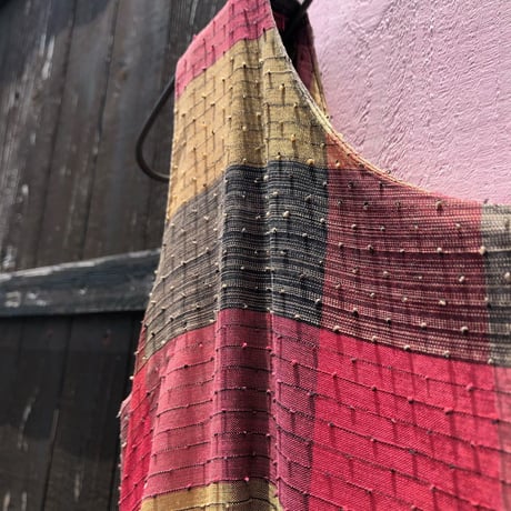40-50’S CHECK COTTON DRESS [S-3100]