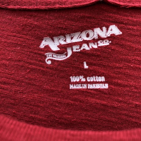RED PLAIN TEE [S-1619]