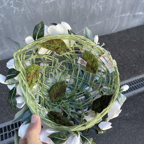 60’S FLOWER DRESS HAT [S-4222]