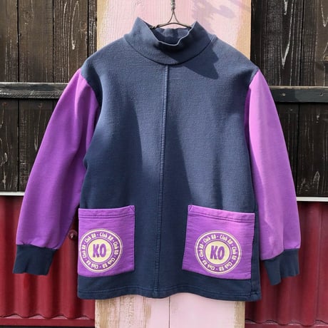 80’S POCKET DESIGN MOCKNECK SWEAT [S-3314]
