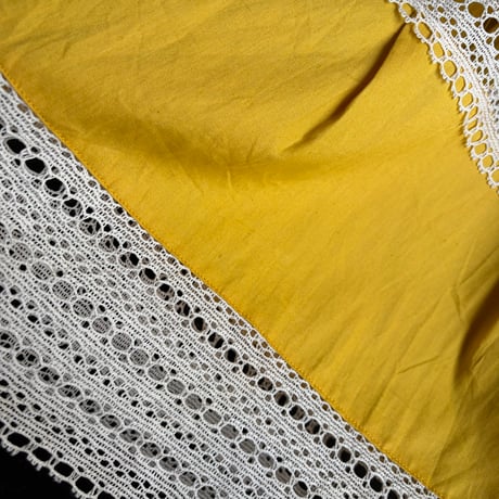 50-60'S MEXICAN LACE SKIRT APRON [S-4400]