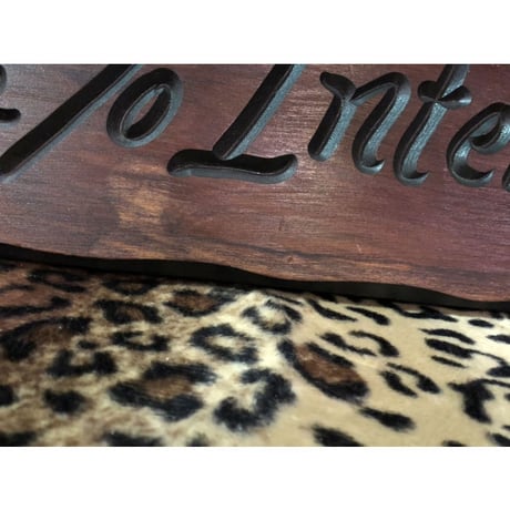 MESSAGE WOOD BOAD[J-286]