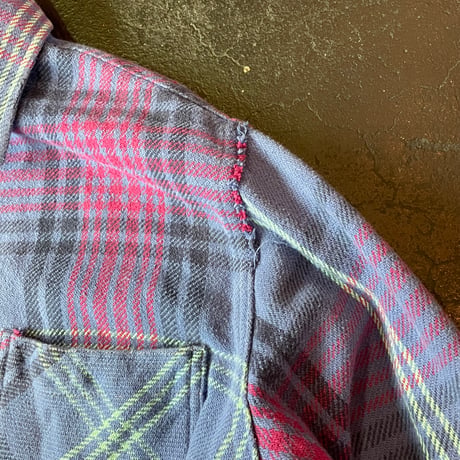 "BIG MAC" CHECK COTTON SHIRT [S-1293]