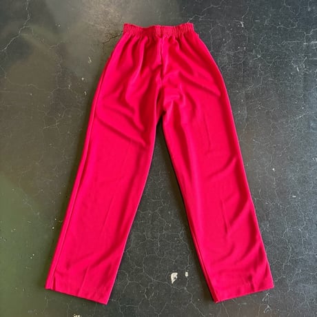 70-80’S POLY EASY PANTS [S-0946]