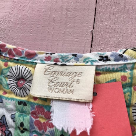 70’S EMBROIDERY POCKET DRESS [S-1020]