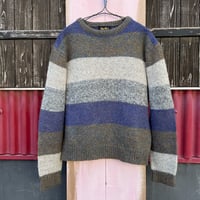 90'S BORDER KNIT [S-7933]