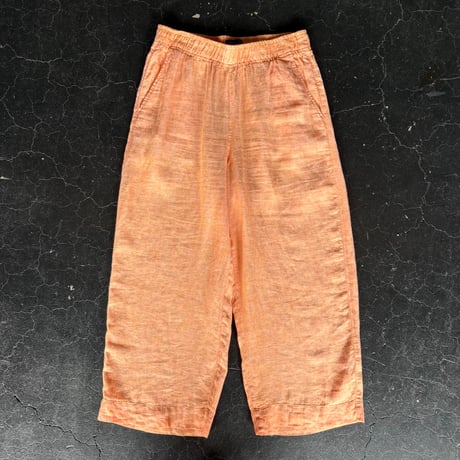LINEN WIDE EASY PANTS [S-4244]
