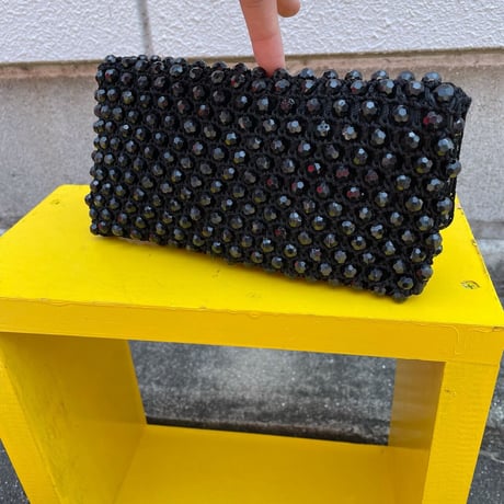 70’S BEADS CROCHET BAG [S-6247]