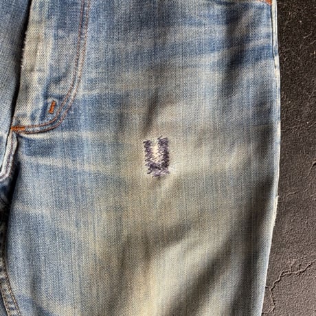 70'S Wrangler REPAIR DENIM PANTS [S-3598]