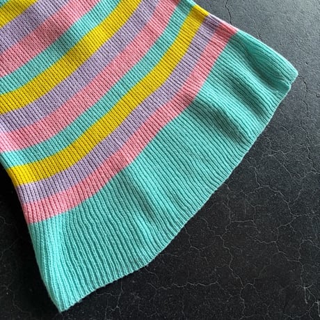 70'S BORDER N/S KNIT [S-0663]