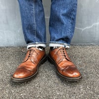 "STUART McGUIRE" LEATHER WING TIP SHOES 27.5㎝ [HP-1966]