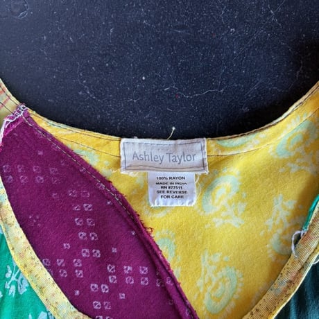 PATCHWORK DRESS [S-4194]