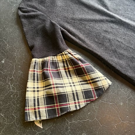 CHECK×KNIT DRESS [S-1080]