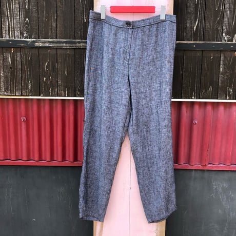 LINEN SLACKS [S-1854]