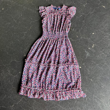 FLOWER FRILL DRESS [S-4377]