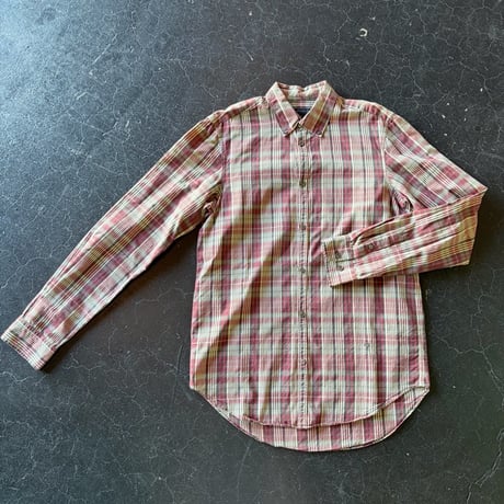 ”MARC JACOBS” CHECK COTTON SHIRT [S-4147]