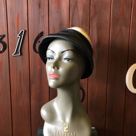 60’S TRICOLOR COLOR DESIGN HAT [S-3335]