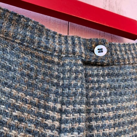 70’S CHECK WOOL PANTS [S-2819]