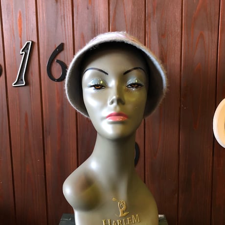60’S DOT WOOL HAT [S-3027]