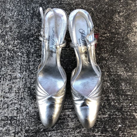 60’S METALLIC DESIGN PUMPS 23.5cm [S-4405]