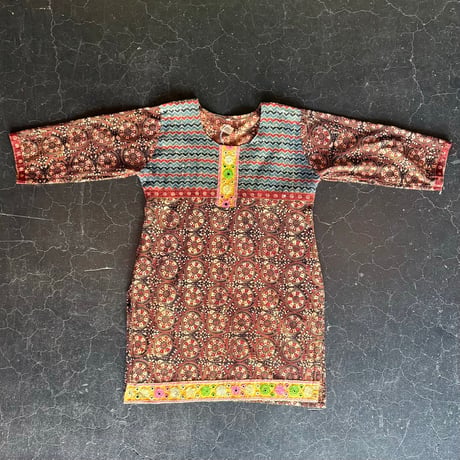 INDIA EMBROIDERY DRESS [S-3818]