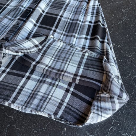 CHECK SHIRT DRESS [S-4411]