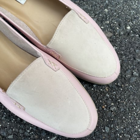 LEATHER SHOES 24.5cm [S-3607]