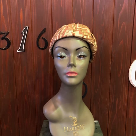 60’S FABRIC TOQUE HAT [S-3347]