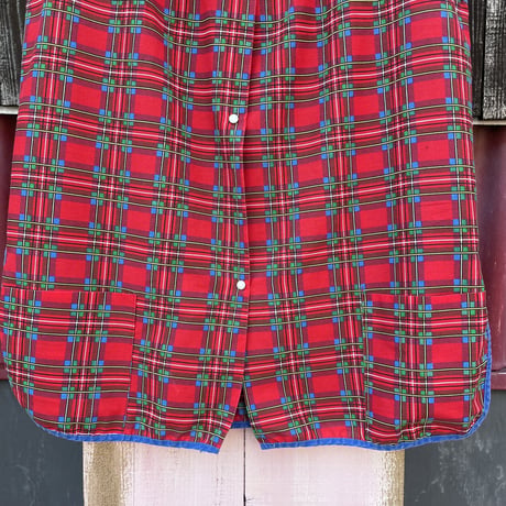 80’S CHECK VEST [S-3932]