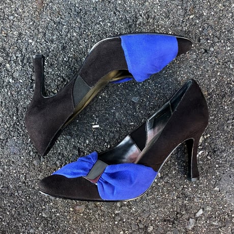 RIBBON DESIGN PUMPS 23.0cm [S-4128]