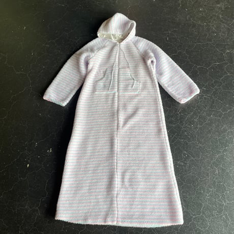 80’S FANCY BORDER FLEECE DRESS [S-1160]