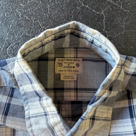 CHECK COTTON SHIRT [S-4145]