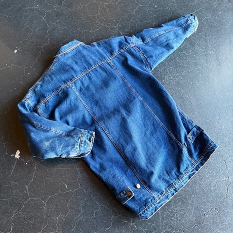 DESIGN DENIM PUTTING COAT [S-2178]