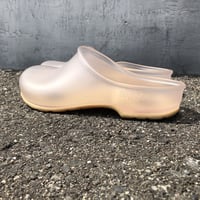 CLEAR RUBBER SHOES 23.0cm [S-0238]