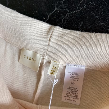 RAYON×NYLON KNIT PANTS [S-2782]