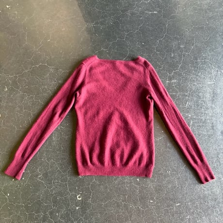 V-NECK WOOL KNIT [S-0767]