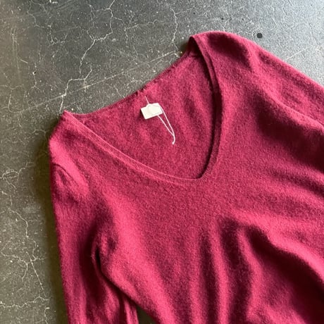 V-NECK WOOL KNIT [S-0767]