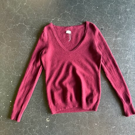 V-NECK WOOL KNIT [S-0767]