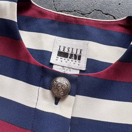 BORDER BLOUSE [S-2870]