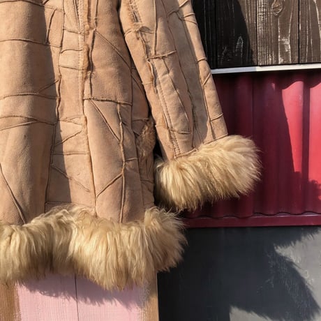 Vintage MOUTON COAT [S-0537]