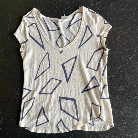 DESIGN LINEN TEE [S-3348]