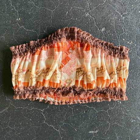 70’S FABRIC BARE TOPS [S-3977]