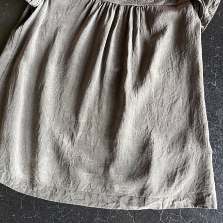 OVERDYE SILK BLOUSE [S-3889]