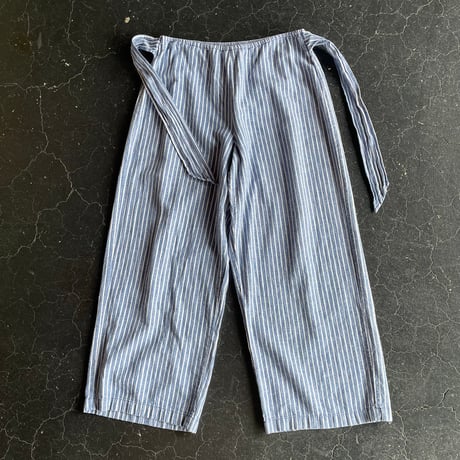STRIPE LINEN×COTTON EASY PANTS [S-4325]