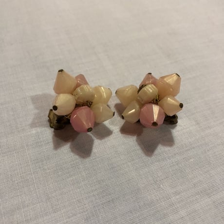 PINK BEADS EARRING [HP-1841]