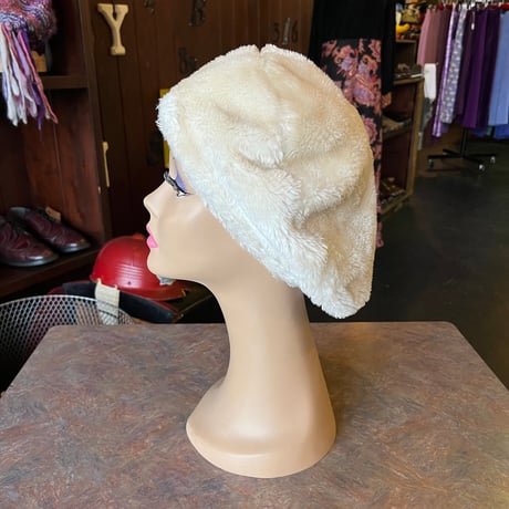 FAKE FUR BERET [S-6178]