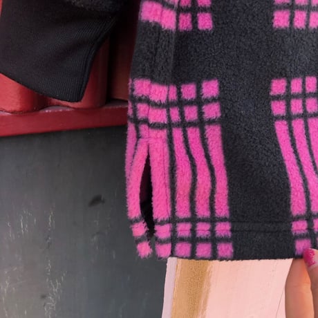 MOCK NECK FLEECE CUT&SEWN [S-4117]